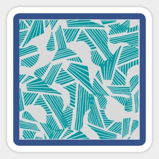 Geometric Forms II Sticker